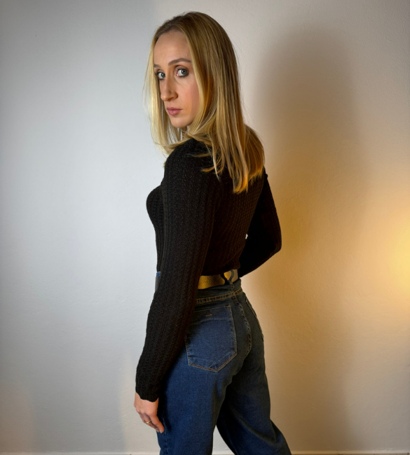 Blusa Tricot Helen - Preto