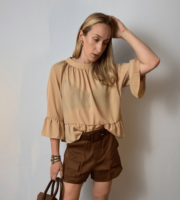 Blusa Lais - Bege