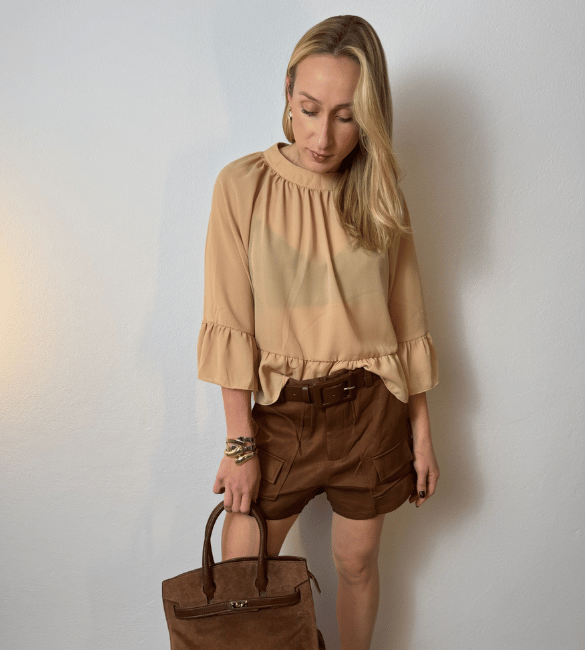 Blusa Lais - Bege