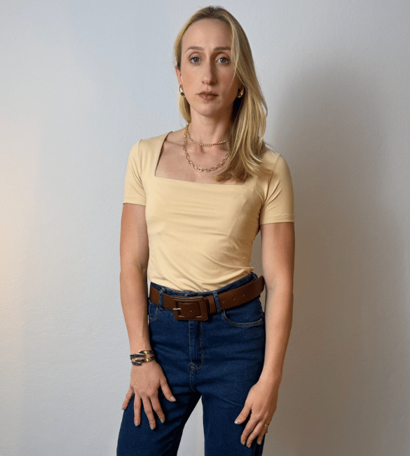 Blusa Cintia - Amarelo