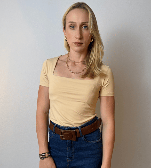 Blusa Cintia - Amarelo