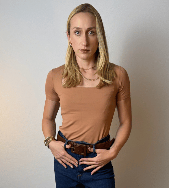 Blusa Cintia - Marrom