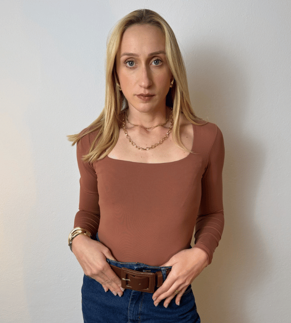 Body Natalia - Marrom
