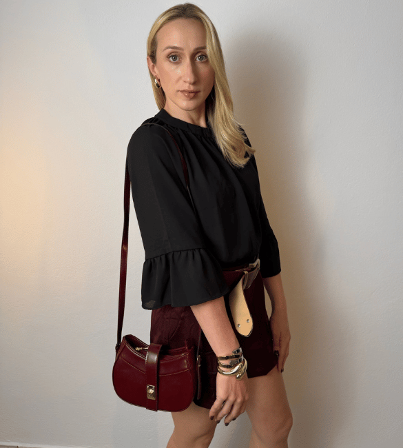 Bolsa Vivian - Vinho
