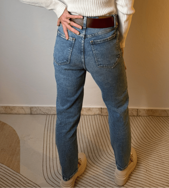 Calça MOM Bela - Jeans