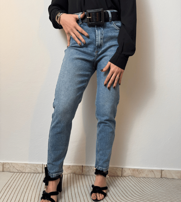 Calça MOM Bela - Jeans