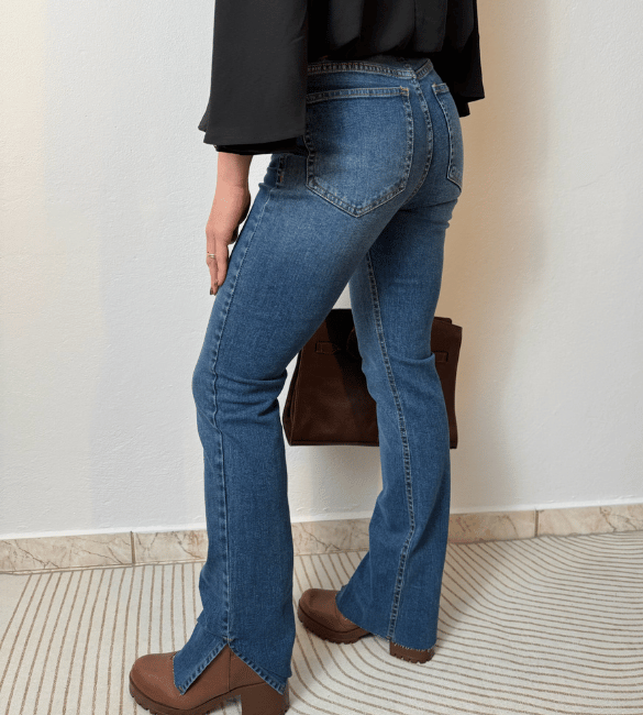 Calça Reta Bruna - Jeans