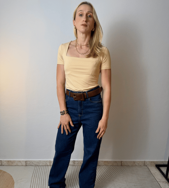 Calça Wide Suzi - Jeans