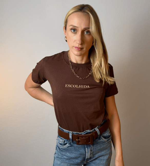 T-Shirt Aurora - Marrom