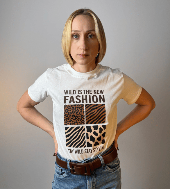 T-Shirt Leo - Branco